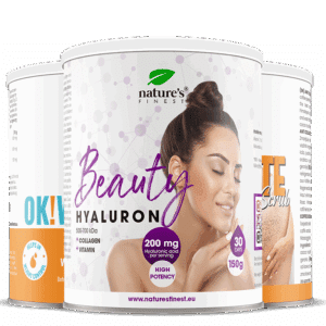 Beauty Hyaluron + OK!WaterOut + Anti Cellulite piling od kave paket