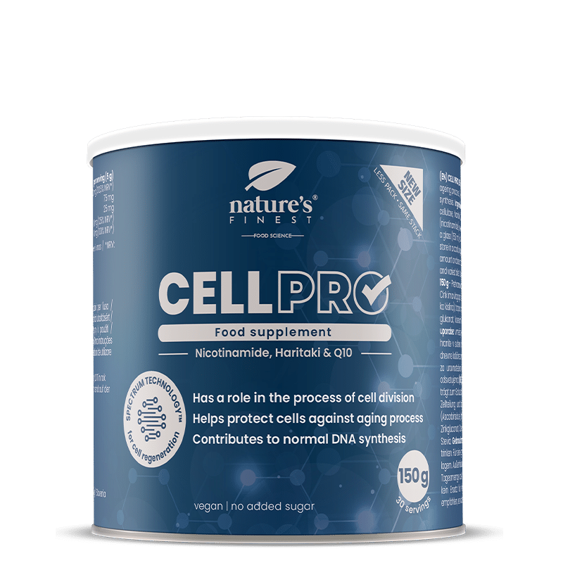 Nature's Finest Cell PRO | napitak za dugovječnost | niacin, CoQ10, haritaki + vitamin C