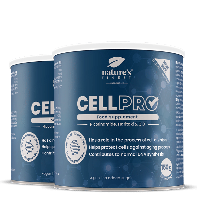 Nature's Finest Cell PRO | napitak za dugovječnost | niacin, CoQ10, haritaki + vitamin C