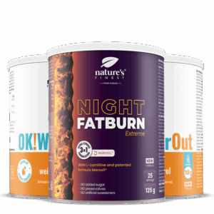 Night FatBurn Extreme + 2x OK!WaterOut paket