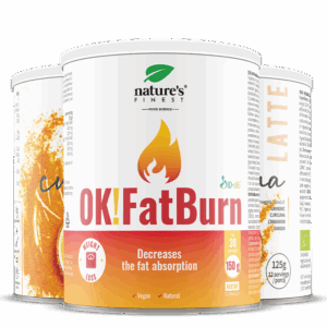 Golden Curcuma latte + OK!FatBurn paket