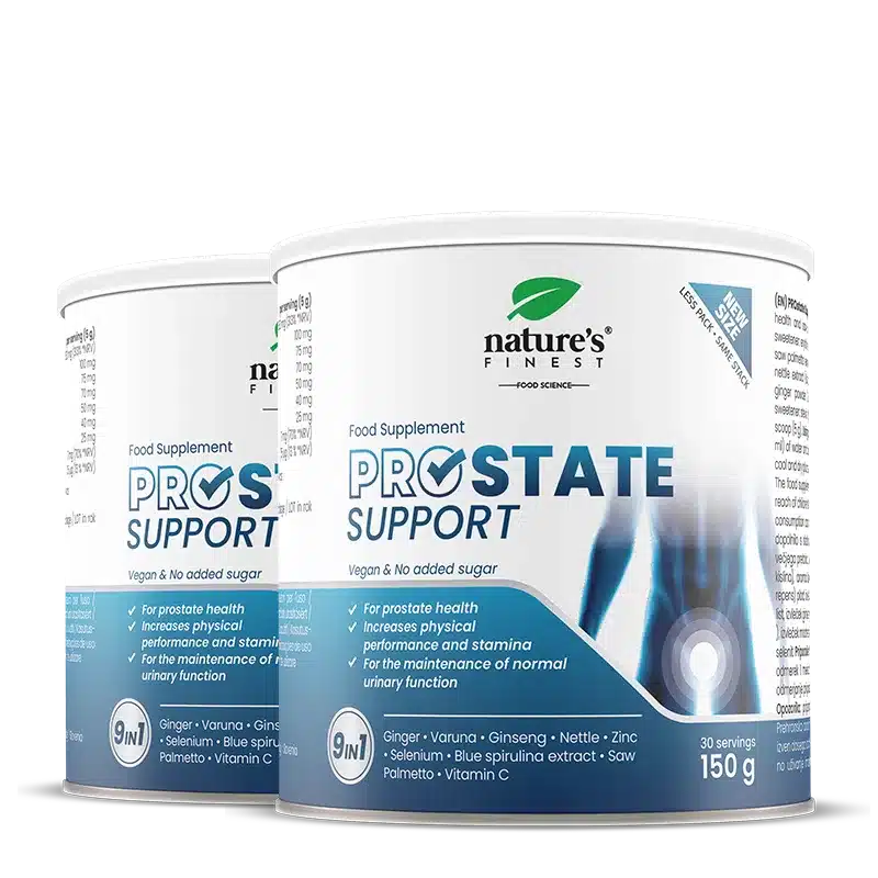 Nature’s Finest Prostate Support | dodatak za muškarce za zdravu prostatu i mokraćne puteve | saw palmetto, ginseng, kopriva + vit. C za vitalnost