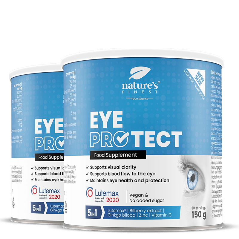 Nature's Finest Eye PROtect | dodatak za oči kod umora od ekrana i plave svjetlosti | Lutemax2020, lutein, zeaksantin, borovnica + cink