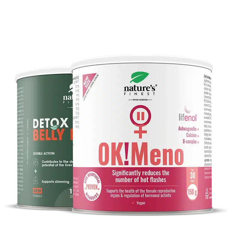 OK!Meno + Detox Belly Burn paket