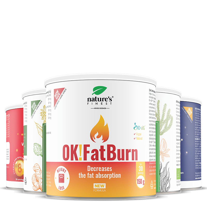 Detox FatBurn + Golden Q10 + Iron + Vitamin C + B-complex paket