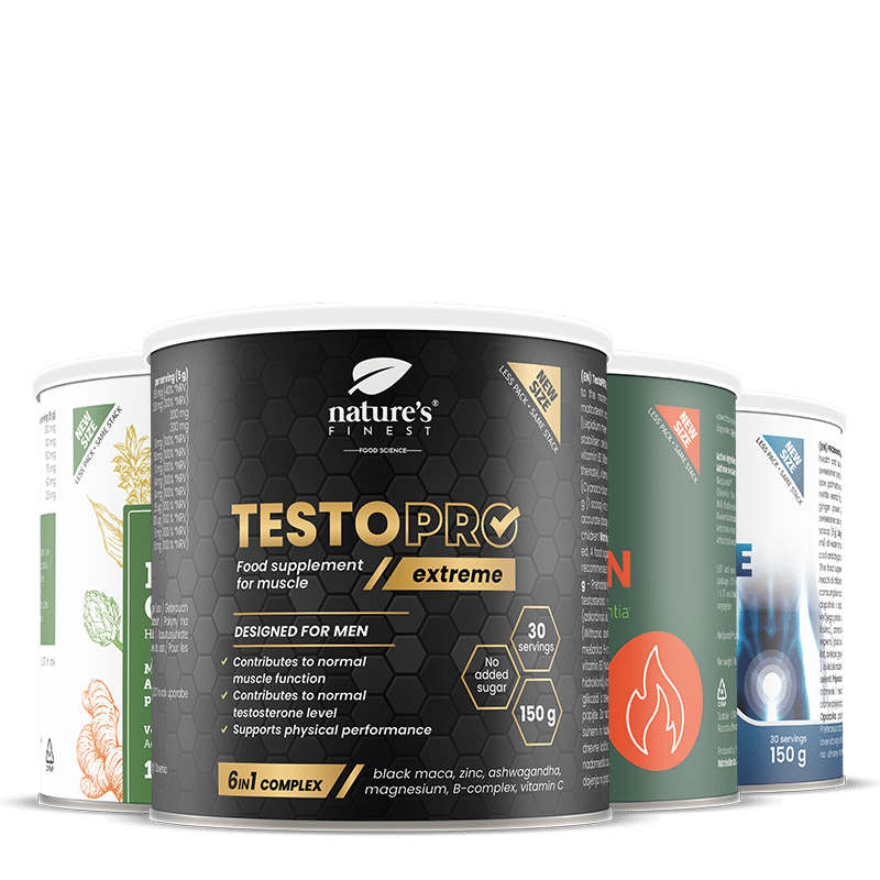 Nature's Finest Men's Bundle: Energy + Shape + Prostate Support | podrška testu, detoksikaciji i zdravlju prostate | ašvaganda, magnezij