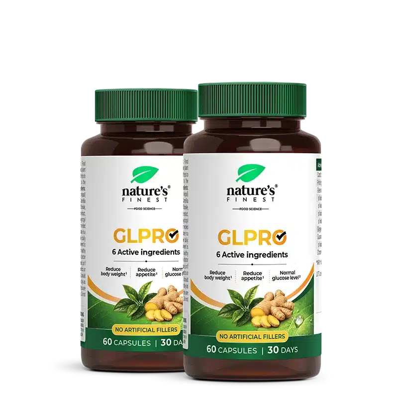 Nature's Finest GLPRO Bundle | dodatak za kontrolu tjelesne težine za apetit + podršku šećera u krvi | rogač, nopal, zeleni čaj, guarana + krom