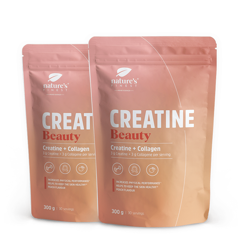 Nature's Finest Beauty Creatine Pack | sportska izvedba i zdravlje kože | kreatin, kolagen, vitamin C