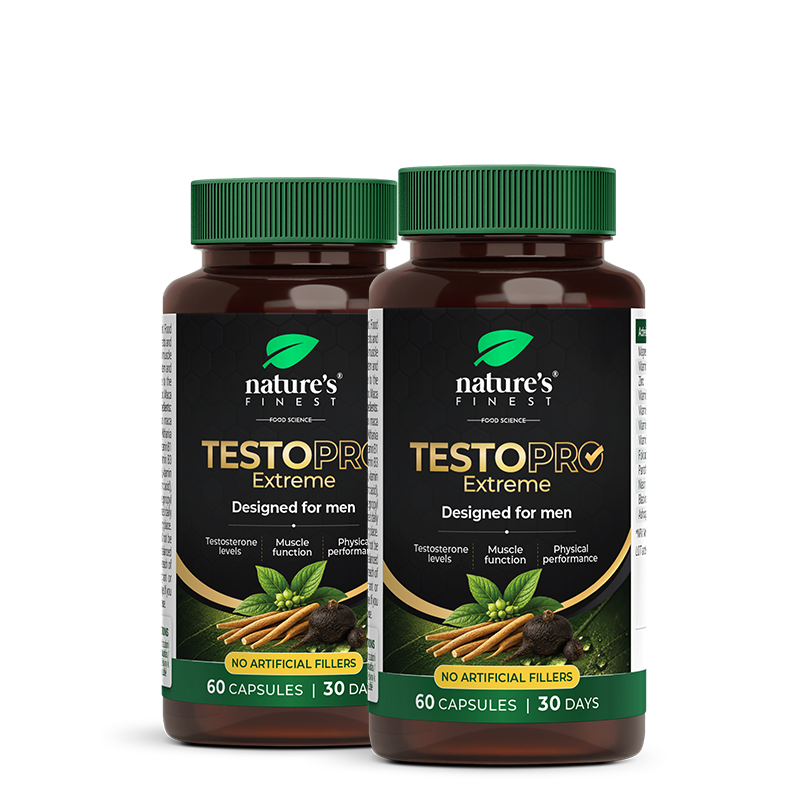 Nature's Finest TestoPRO Extreme Pack | podrška testu i mišićnoj izvedbi | vitamin B6, pantotenska kiselina