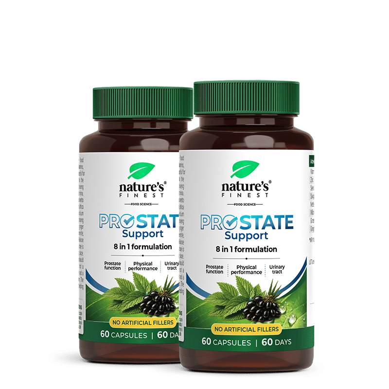 Nature's Finest PROSTATE Support Pack | podrška prostati, mokraćnim putevima i muškoj vitalnosti | dnevna formula 8 u 1