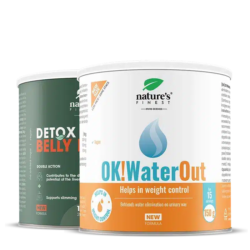 Nature's Finest Water Weight Reset | zadržavanje vode, teške noge i detoksikacija jetre | badelj, artičoka, klorela