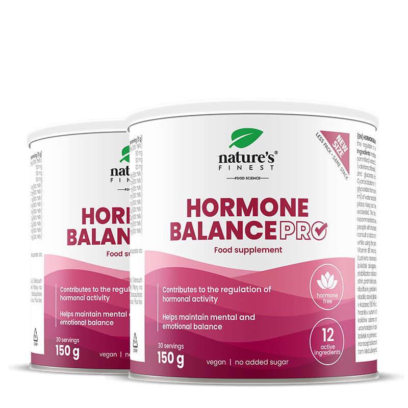Nature's Finest Hormone Balance PRO | prirodna podrška hormonima i PMS-u | ašvaganda, gospina trava, valerijana, cink